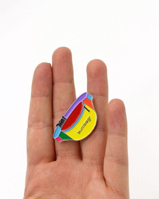 "Bumbag" - enamel pin - Image 2