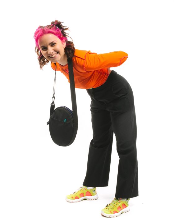 "BLACK" Circle-bag - Image 3