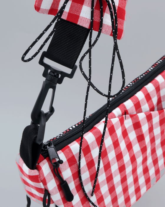 "RUFFLE RED" Shoulder bag - Image 5